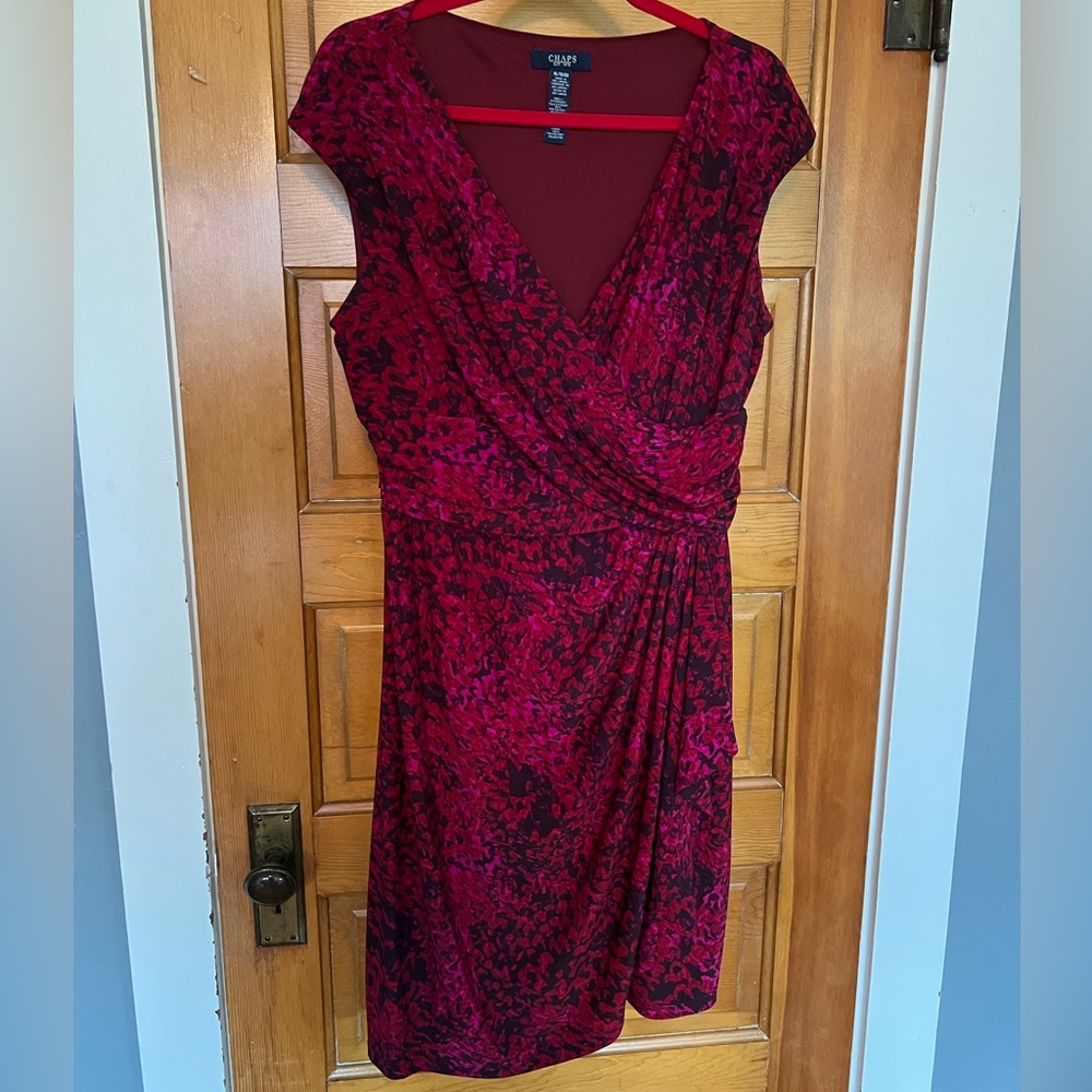 Vibrant Comfortable Chaps Dress Size XL